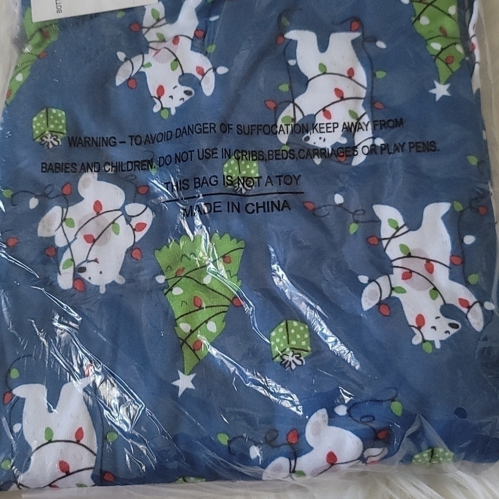 Nite Nite Munki Munki Christmas pajamas set NIP - Picture 5 of 6